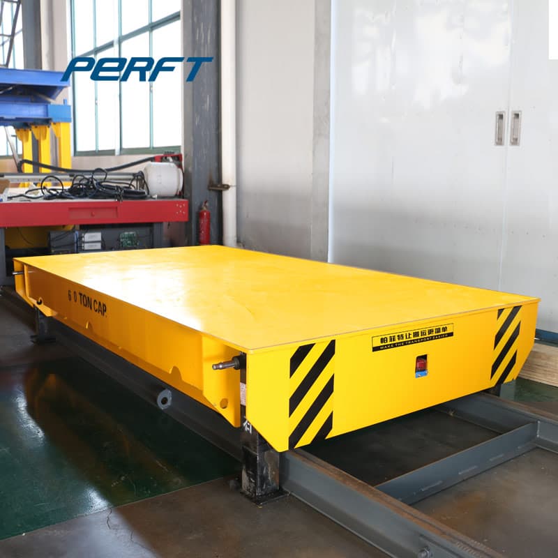 Electric Transfer Cart For Steel Liquid 80 Ton